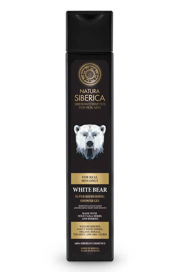 SUPER REFRESHING SHOWER GEL WHITE BEAR – Natura Siberica