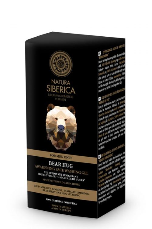 Natura Siberica – Awakening Face Washing Gel Bear Hug – 4744183013773