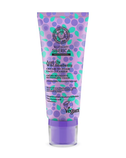 Blueberry Cream to Foam Face Cleanser