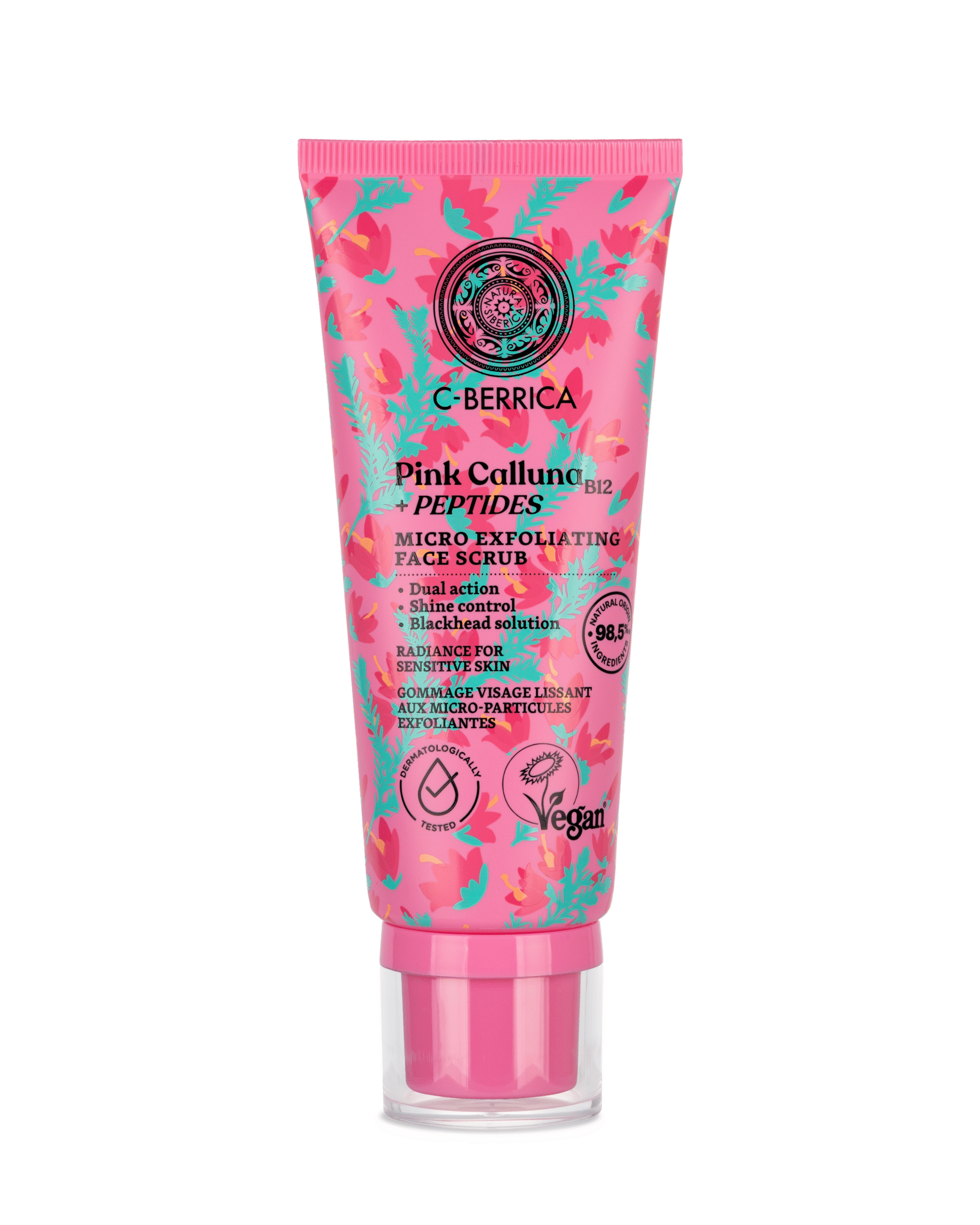 Pink Calluna C-Berrica Face Scrub