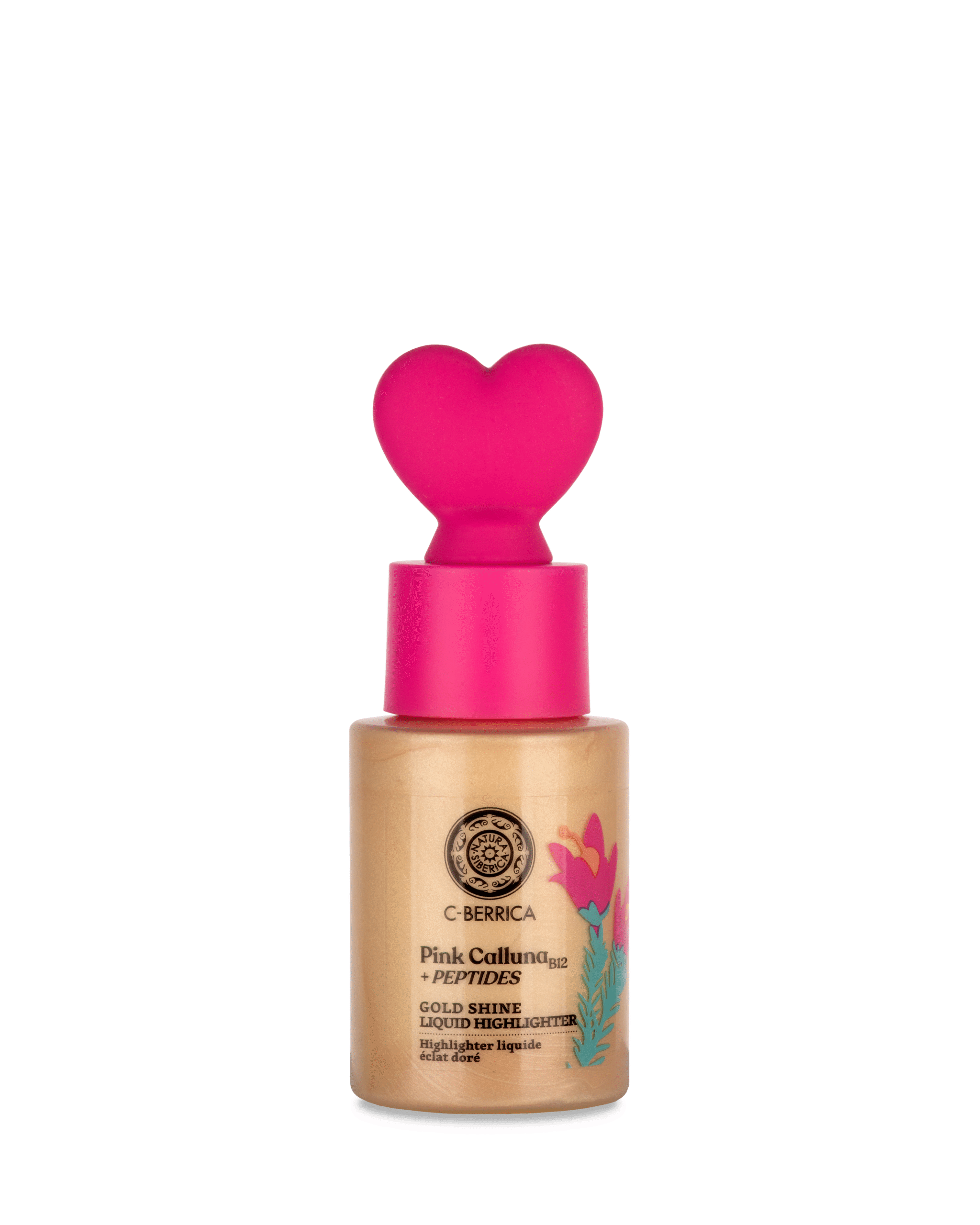 Pink Calluna C-Berrica Liquid Highlighter Gold